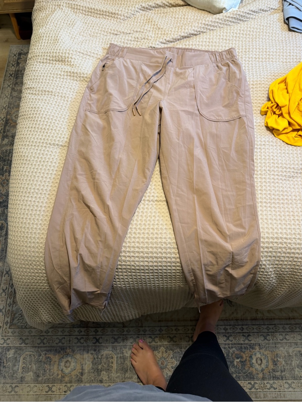 Target Women's Light Taupe Track Jogger Pants